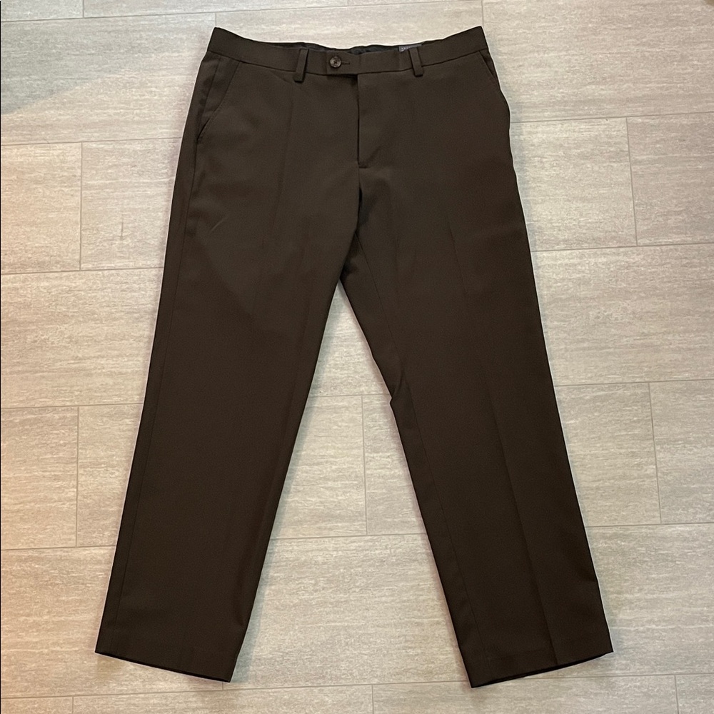 Alexander Julian Dark Brown Dress Pants